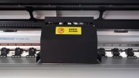 Imprimante Jet d'Encre Eco-Solvant Grand Format Yinstar 3.2m avec 4 Têtes I3200-E1 pour Bâches Flex, Autocollants et Vinyle