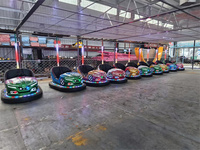 Parc d'attractions alimenté par batterie Kiddie Rides voiture tamponneuse électrique pour enfants et adultes