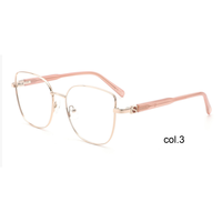 Gafas de Lectura Unisex YJ703 con Marco Metálico Cuadrado de Aro Completo - Diseño Ligero y Moderno para Adultos