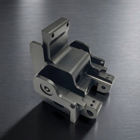 Boîtier mécanique sur mesure à tolérance stricte usiné CNC 5 axes, anodisation pour l'assemblage de dispositifs mécaniques d'automatisation