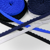 Bande élastique en nylon coloré haute ténacité pour soutien-gorge de sport et lingerie, avec technologie de tissage jacquard, vente en gros