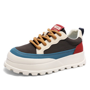 Chaussures tendance en toile à lacets pour hommes, collection été 2026, style sportif décontracté, semelle épaisse, édition limitée - Product Image 6