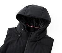 Oem Gilet en duvet personnalisé col montant Canada Plus Manteau pour hommes Manteau en duvet d'oie pour femmes
