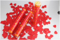 Confettis de fête de mariage de 60 cm, lance-confettis en papier coloré pour banquet
