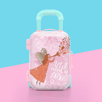 Poupée elfe miniature BJD de 30 cm de 11 à 12 pouces avec valise, jouet éducatif DIY pour poupées