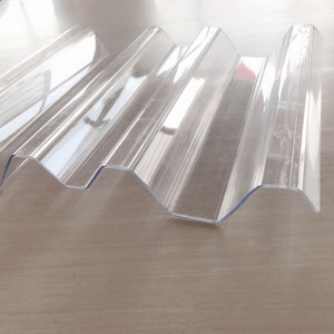Polycarbonate Corrugated Sheet PC Corrug Roofing Panels <strong>Plastic</strong> Greenhouse <strong>Roof</strong> Material - Product Image 1
