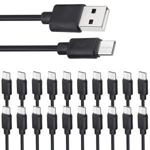 2A ricarica rapida tipo C a USB un cavo di ricarica dati 1m 2M 3M cavi per Samsung Galaxy S10 S20 S21 <span class=keywords><strong>Htc</strong></span> lg Android Phone - Product Image 1