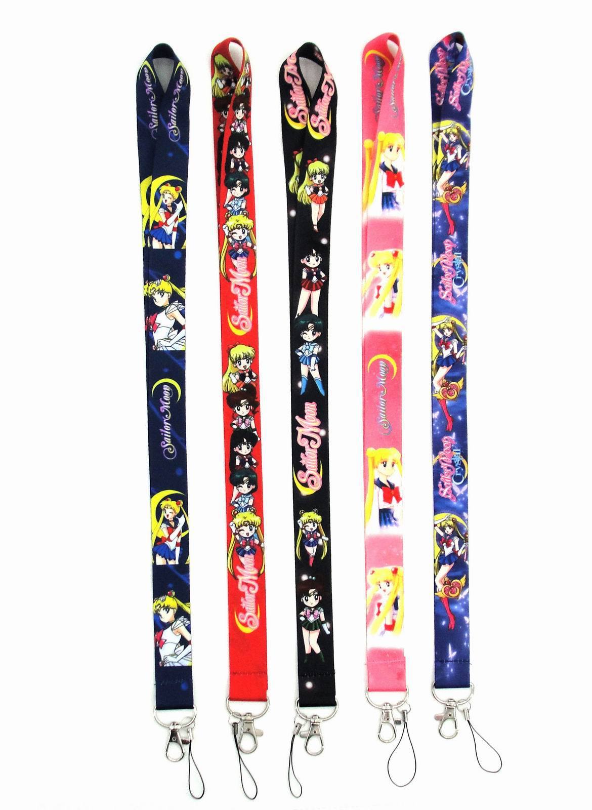 Anti-Lost Promotional Gift Lanyards Cute Cartoon Sailor Lanyards Wholesale Phone Card Accessories Lanyards Custom Logo Custom Image 3