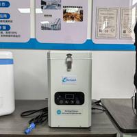 Réfrigérateur portable mini-laboratoire pour vaccins, 2 L, -120 degrés, à température unique, alimentation Stirling avec refroidissement direct