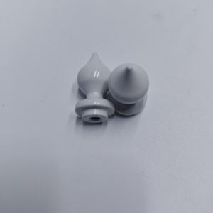 Personalizado de alta precisión de aluminio negro/Blanco/antiguo recubierto de polvo CNC mecanizado y tapa decorativa de bisagra de aluminio roscado - Product Image 2