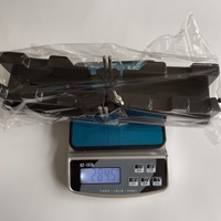 Boîte à onglets et à mites 2-en-1 en plastique pour coupes de précision avec échelles