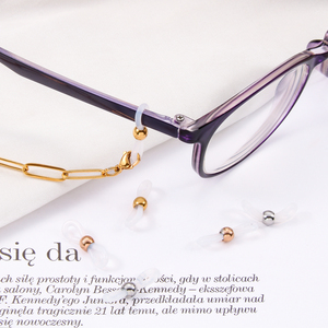 Cadena de eslabones para <span class=keywords><strong>gafas</strong></span> de sol góticas para hombre y <span class=keywords><strong>mujer</strong></span>, cadena de cuentas para <span class=keywords><strong>gafas</strong></span> de sol, con cordón dorado, 2021 - Product Image 5