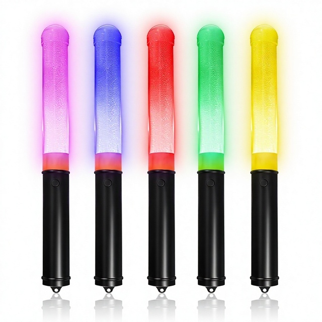 DMX512 Controlled Multi-Color Changing LED Stick Light Glow Wand for Casino Games Graduation Valentine's Day Thanksgiving