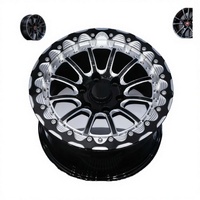 FSB Neue 17X10,5 Geschmiedete Aluminium-Beadlock-Felge 6x135 Chrom-Finish 3-Jahres-Garantie LKW-Drag-Racing-Räder für F150