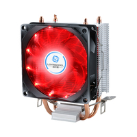 Radiateur de tour pour PC Lovingcool ARGB 90 mm en tube de cuivre, refroidisseur de processeur pour PC de jeu, caloduc en aluminium, compatible LGA115x/1200/1700/am4/am5