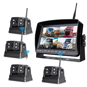Cámara de Visión Trasera Inalámbrica de <span class=keywords><strong>7</strong></span>/9/10 Pulgadas con Pantalla OLED Integrada de <span class=keywords><strong>360</strong></span> Grados, Certificación ROHS, 720p, para Camiones y Remolques, 1 Año de Garantía, Visión Nocturna - Product Image 4