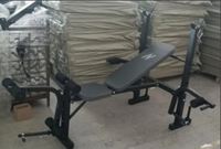 PINJIAN Équipement de Fitness à Domicile Professionnel : Support à Barres Banc de Musculation Presse Banc Ensemble Banc de Musculation Réglable Multifonction