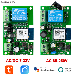 Tuyaスマートリモコンワイヤレス<span class=keywords><strong>Wifi</strong></span>スイッチモジュール7-32V RFなし<span class=keywords><strong>USB</strong></span>レシーバー10Aリレー作品Alexa Google Home - Product Image 4