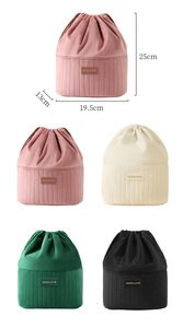 Bolsa de Maquillaje con Cordón de Alta Calidad, Bolsa de Cosméticos Grande, Lindas Bolsas de Maquillaje, Bolsa de Aseo, Bolsas de Viaje para Artículos de Tocador, Organizador - Product Image 2