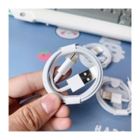 Câble de charge rapide USB-C vers USB-C en PVC gainé de 1 m, 20 W, double port C, pour téléphone portable – Vente en gros