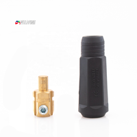Pièces détachées de torche de soudage TIG personnalisées par le fabricant, câble en cuivre 35-50, fiche essentielle pour les fournitures de soudage et de brasage