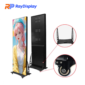 Pantalla LED Plegable P2.5 a Precio de Fábrica, Pantalla LED Interior Plegable para Publicidad, Soporte Móvil para Pancartas LED para Eventos en Centros Comerciales - Product Image 2