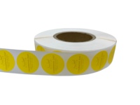 Papel Sintético Resistente al Agua y al Aceite, Adhesivo Redondo para Difusor de Aromas, Recambio para el Hogar, Diseño Personalizado, Etiqueta Adhesiva, OEM, ODM