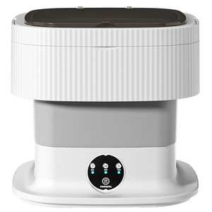 <span class=keywords><strong>Machine</strong></span> à laver mini pliable <span class=keywords><strong>10L</strong></span> en gros avec cuve en plastique, lavage et essorage tout-en-un pour sous-vêtements, portable pour la maison - Product Image 1