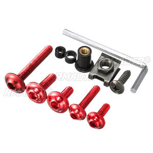 Kit de 137 Piezas de Tornillos Universales para Carenado de Motocicleta, Clips de Fijación, Tuercas y Tornillos para Kawasaki/Suzuki/Honda/Yamaha/BMW - Product Image 4