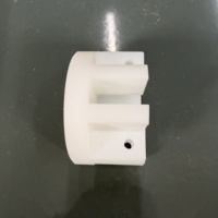 Bloc de positionnement en U en nylon PA6 usiné CNC sur mesure, 20 mm 8 mm, glissière de guidage en plastique résistante à l'usure pour automatisation de découpe et convoyeur