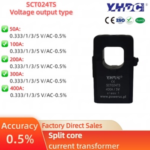 Sct024ts công nghiệp chia lõi hiện tại biến áp Lớp 1 CE/GB20840-2014 chứng nhận 50-400a cho giám sát điện - Product Image 4
