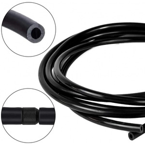 Raccords de tuyau de lavage de voiture 7mm 4mm, connecteurs de tuyaux en nylon noir pour l'alimentation en eau, accessoires de bricolage - Product Image 5