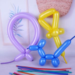 260 Globos Largos de Látex Grueso para Modelar Arcos, Globos Mágicos de Animales de Payaso, Decoración para <span class=keywords><strong>Fiestas</strong></span> de Cumpleaños <span class=keywords><strong>Infantiles</strong></span> - Product Image 4