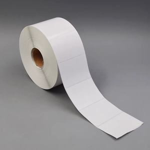 Durable Three-Proof Thermal Heat PET Cutting Shipping Sticker Art Paper Kiss Cut Roll <b>Label</b> for <b>Packaging</b> - Product Image 1