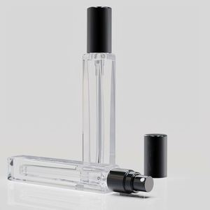 Atomizador de Perfume de Lujo de 30 ml con Pulverizador, Botella de Perfume Recargable de Vidrio Grueso Cuadrado de 1 oz con Cuello de Rosca y Pantalla - Product Image 4