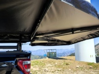 Auvent latéral XL à double poteau LED 270 degrés pour véhicule, abri de camping pour SUV, overlanding et 4x4