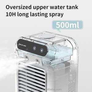 <b>USB</b> Portable Mini Fan Water-<b>Cooled</b> Desktop Fan Small Air Conditioner with Spray HumidificationPortable Cooling Fan - Product Image 2