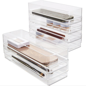 Greenside ลิ้นชักกล่องเก็บของกระจุกกระจิกพลาสติกอเนกประสงค์สำหรับเก็บของกระจุกกระจิกและตู้กับข้าว - Product Image 1