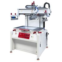 Nouvelle table d'impression sérigraphique semi-automatique à vide, imprimante papier électrique 1 couleur 600x800mm, contrôlée par micro-ordinateur, haute efficacité