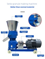 Machine à granulés d'aliments pour poissons et volailles à faible coût, nouvelle conception, machine à granulés de bois, granulateur d'aliments pour animaux, pelletiseur, moulin à granulés d'aliments