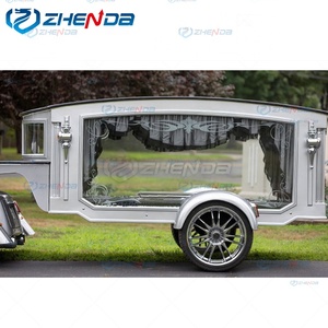 Zhenda Latest Customized Horse Carriage for Funeral/Luxury Funeral Carriage/English Style Electric Horse Hearse Trailer (Henan - Product Image 4