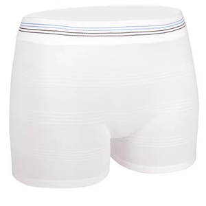 Ropa interior quirúrgica desechable para recuperación, malla transpirable, supersuave, sin irritación para pacientes y personas mayores - Product Image 1