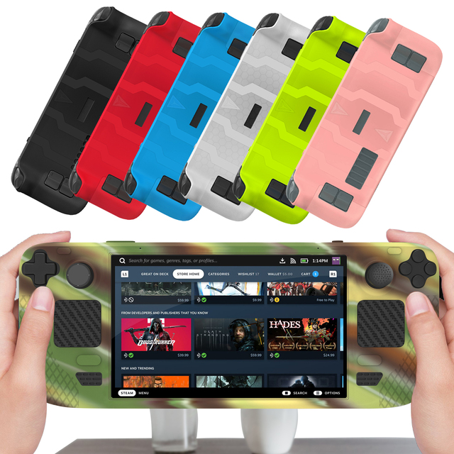 RALAN Protective Sleeve Silicone case for Steam Deck Cover
