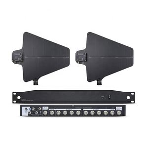 UA844 + UA874 Amplificador de señal de micrófono inalámbrico profesional de estilo simple Sistema de distribución de antena de 10 canales - Product Image 3