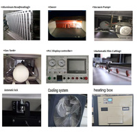 Machine de pressage sous vide pour le travail du bois, membrane de laminage sous vide, film acrylique PVC, panneaux de porte, panneaux de meubles, contreplaqué