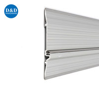 Plaque de protection de seuil de porte en aluminium pour intérieur, cadre de porte, vente chaude