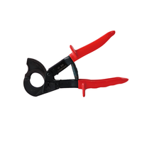 Coupe-câble à cliquet manuel CC-325, ≤32 mm Cu/Al, 0,6 kg, ergonomique, antidérapant, coupe-câble à cliquet manuel