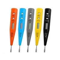 Nuevos detectores digitales de voltaje de CA de 12V-240V CC, probador sin contacto, medidor de pluma, prueba eléctrica de voltios, Sensor de voltaje de CA/CC