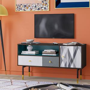 Mueble de TV Flotante GRS, Soporte de Televisión de Madera <span class=keywords><strong>para</strong></span> Montar en la Pared, <span class=keywords><strong>Muebles</strong></span> de Sala de Estar 2022 <span class=keywords><strong>para</strong></span> el Hogar y Hoteles - Product Image 6
