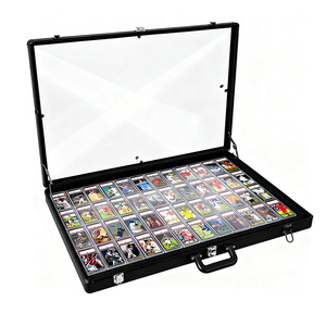 Tiêm hộp hiển thị nhôm & <span class=keywords><strong>Acrylic</strong></span> Bảng hiển thị hàng đầu trường hợp với bảng điều khiển bên du lịch truy cập hàng đầu triển lãm thương mại trường hợp - Product Image 1